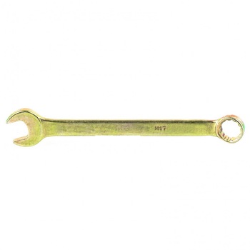 Cheie combinata, 15 mm, zinc galben, SIBRTEH Cheie combinata, 15 mm, zinc galben, SIBRTEH