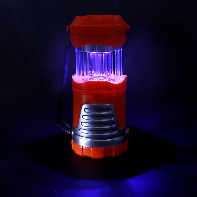 Lampa UV anti insecte, lanterna LED SMD 3W, 3 moduri iluminare, IP44 .