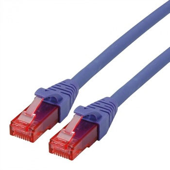 Cablu de retea UTP Cat.6 Component Level LSOH violet 0.5m, Roline 21.15.2900 Cablu de retea UTP Cat.6 Component Level LSOH violet 0.5m, Roline 21.15.2900