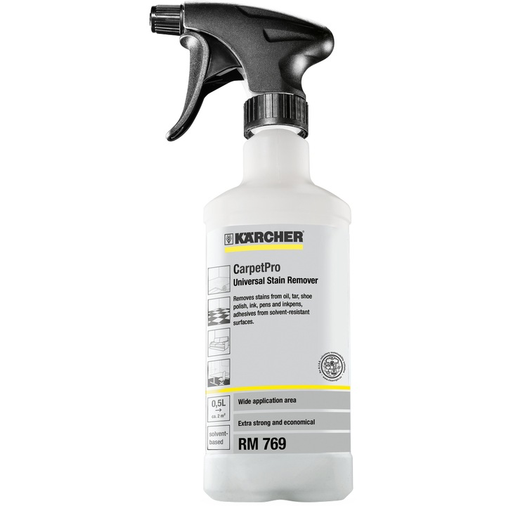 Detergent CarpetPro Karcher, pentru indepartarea petelor RM 769, 500 ml