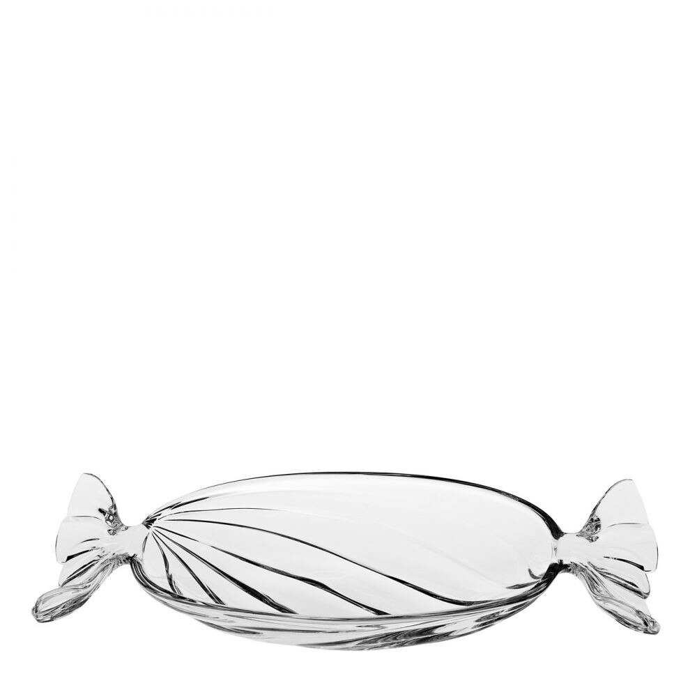 Platou cristal bonbon 34.5 cm