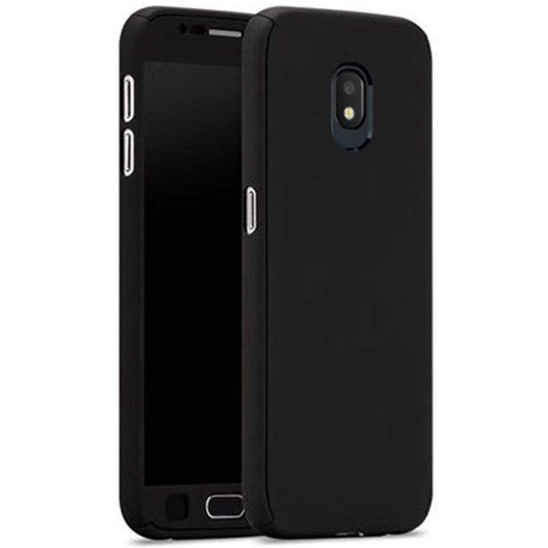 Husa 360° Matte Full Protection Gema Mixt pentru Samsung J5 2017 , negru