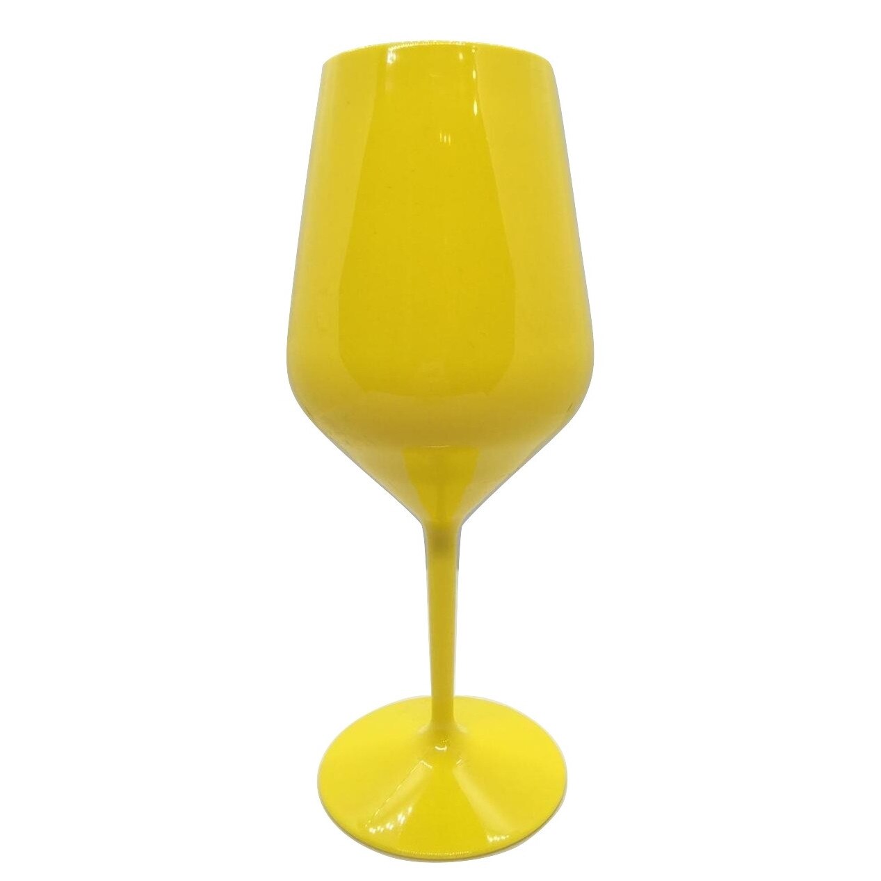 Pahar pentru vin, Gold Plast , 470 cc , policarbonat , galben , 1 buc/set, tritan