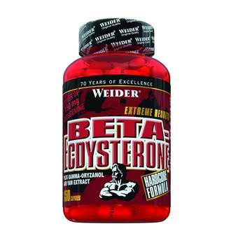 Supliment nutritiv pentru cresterea masei musculare Beta-Ecdysterone, 150 capsule, Weider Supliment nutritiv pentru cresterea masei musculare Beta-Ecdysterone, 150 capsule, Weider