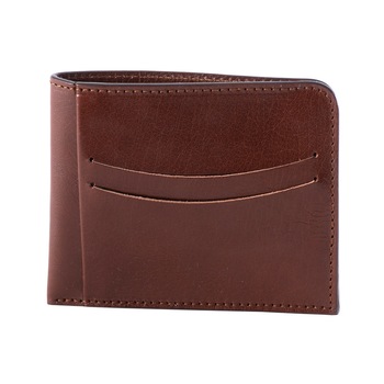 Portofel carduri e-store, piele naturala, maro Portofel carduri e-store, piele naturala, maro