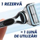 Rezerve aparat de ras Gillette Skinguard, 4 buc