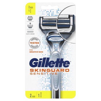 Aparat de ras Gillette Skinguard + 1 rezerva Aparat de ras Gillette Skinguard + 1 rezerva