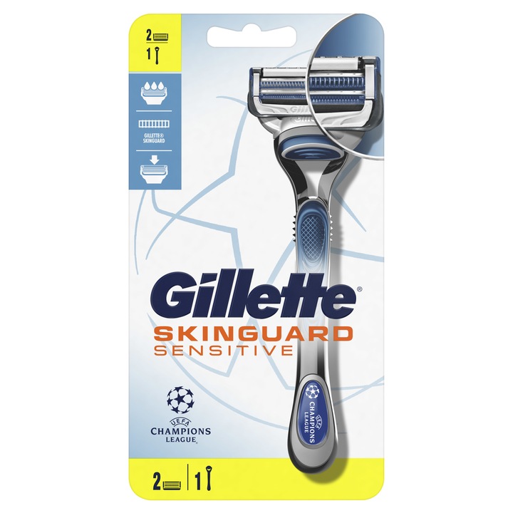 Gillette SkinGuard Sensitive borotva férfiaknak+ 1 borotvabetét