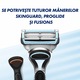 Rezerve aparat de ras Gillette Skinguard, 4 buc