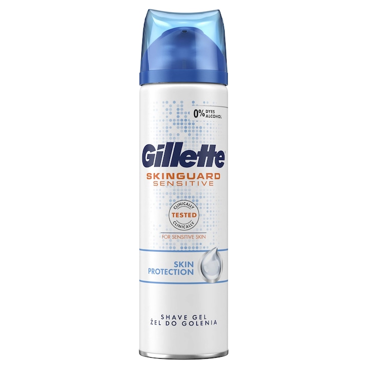 Gel de ras Gillette Skinguard, 200 ml