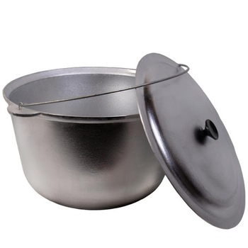 Ceaun/Tuci din aluminiu cu capac, 25 litri Ceaun/Tuci din aluminiu cu capac, 25 litri