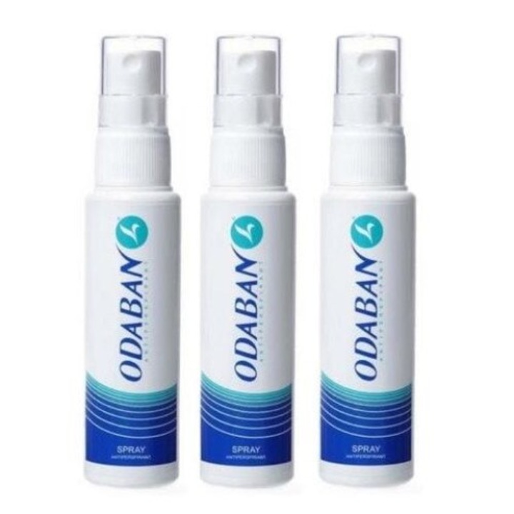 Odaban izzadásgátló spray, 30 ml, 3 db