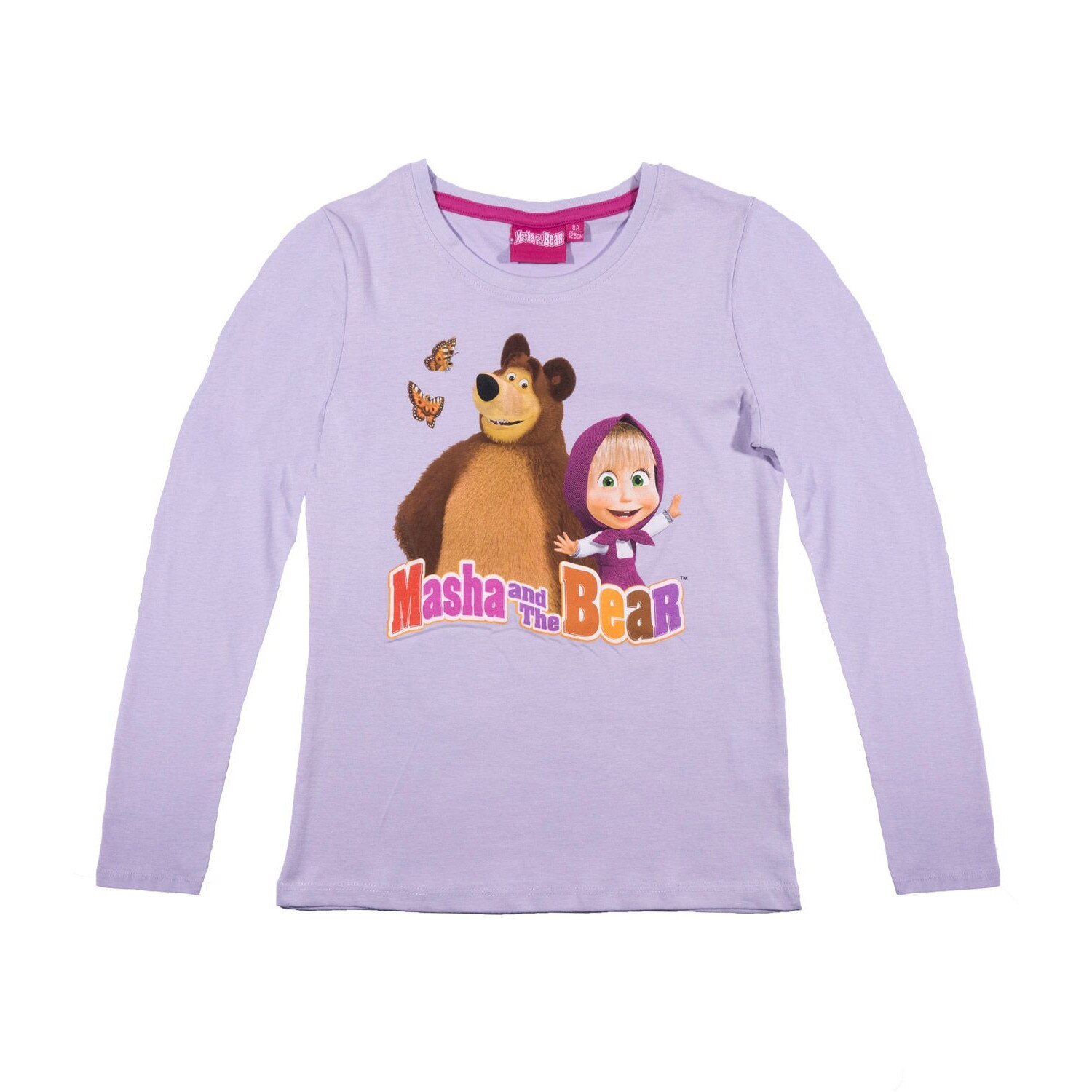 Bluza cu maneca lunga Masha lila, 128 cm, 8 ani