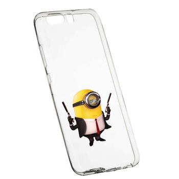 Husa de protectie Minion Hitman pentru Sony XZ Premium, rezistenta la uzura, anti-alunecare, din silicon Premium, 214 Husa de protectie Minion Hitman pentru Sony XZ Premium, rezistenta la uzura, anti-alunecare, din silicon Premium, 214