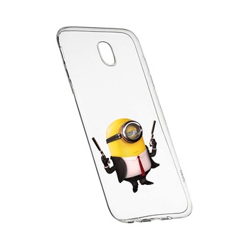 Husa de protectie Minion Hitman pentru Nokia 3, rezistenta la uzura, anti-alunecare, din silicon Premium, 214 Husa de protectie Minion Hitman pentru Nokia 3, rezistenta la uzura, anti-alunecare, din silicon Premium, 214