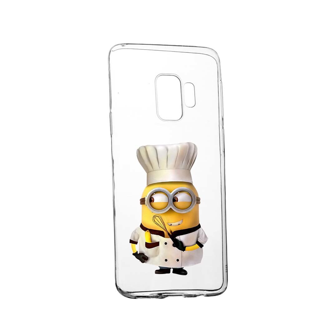Husa de protectie Minion Chef pentru Xiaomi Pocophone F1, rezistenta la uzura, anti-alunecare, din silicon Premium, 215