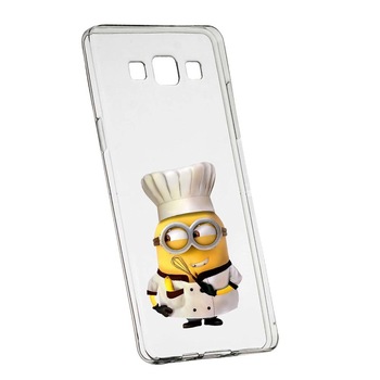 Husa de protectie Minion Chef pentru Samsung Galaxy J5 2016, rezistenta la uzura, anti-alunecare, din silicon Premium, 215 Husa de protectie Minion Chef pentru Samsung Galaxy J5 2016, rezistenta la uzura, anti-alunecare, din silicon Premium, 215