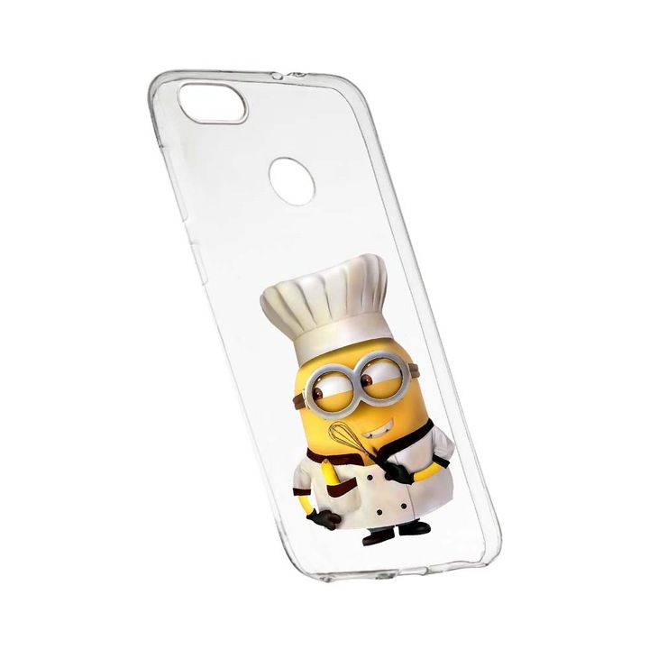 Силиконов калъф Unique за HTC Desire 12 Plus, Minion Chef, 215