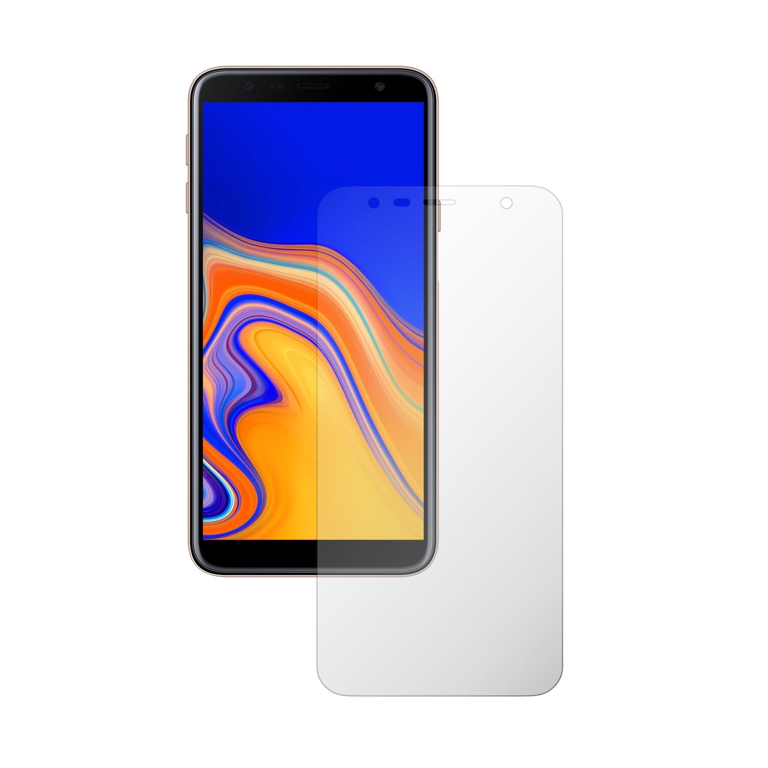 Folie Protectie Ecran Invisible Skinz UHD AutoRegeneranta pentru Samsung Galaxy J4+ Plus - Folie Siliconica Ultra-Clear cu Acoperire Totala, Edge to Edge Full Display Cover, Adeziva si Foarte Flexibila