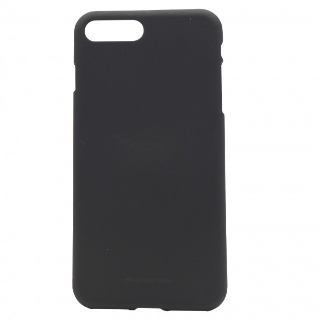 Husa silicon Apple Iphone 7+ 8+ neagra