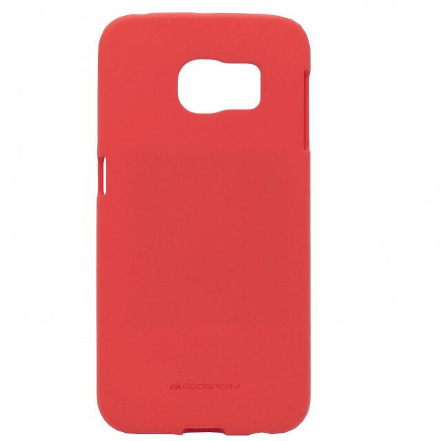Husa silicon Samsung Galaxy S6 Edge rosie
