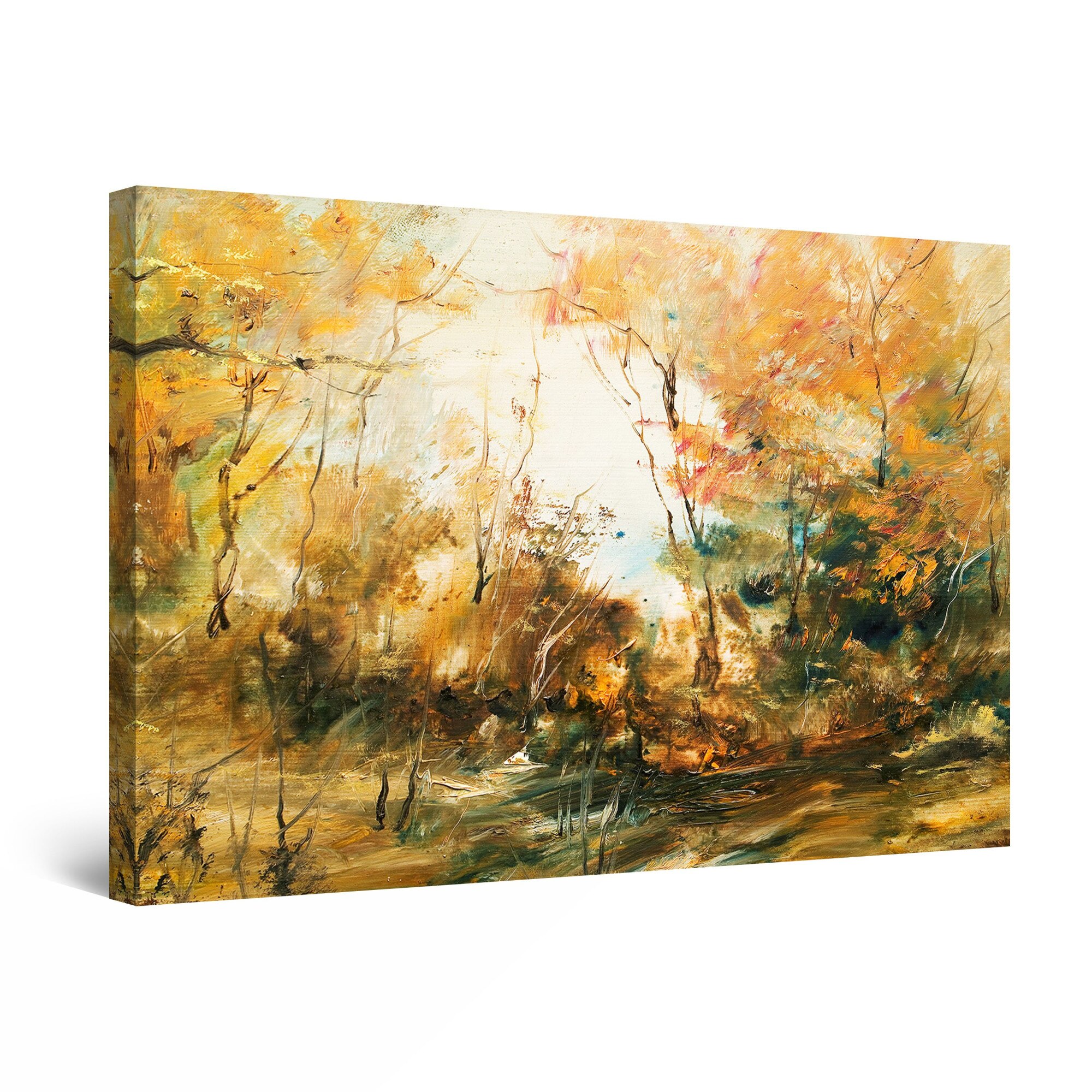 Tablou DualView Startonight Décor de toamna, luminos in intuneric, 80 cm x 120 cm