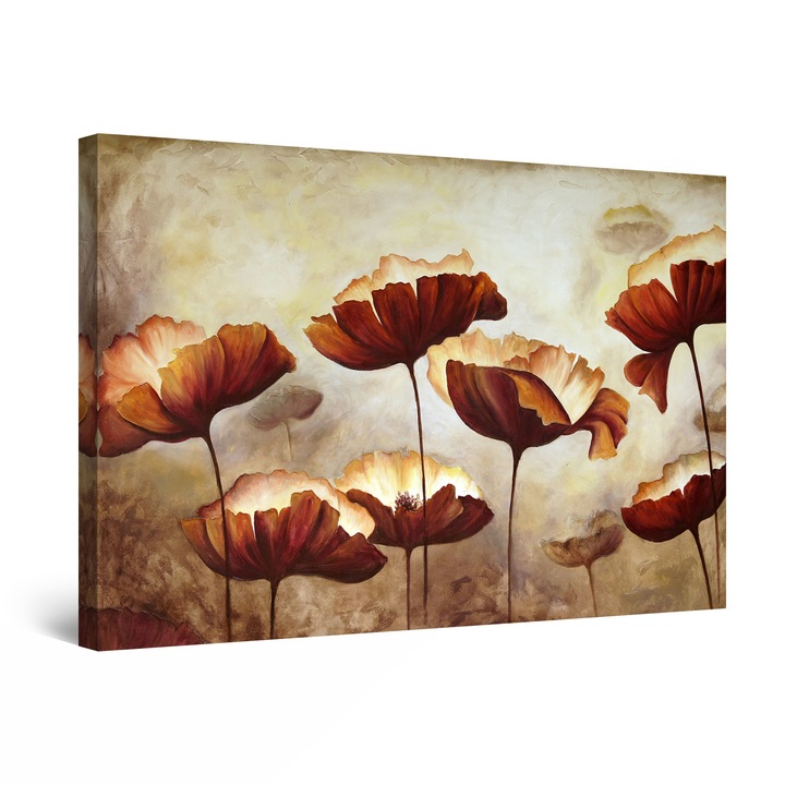 Tablou DualView Startonight Altfel de maci, luminos in intuneric, 90 cm x 60 cm