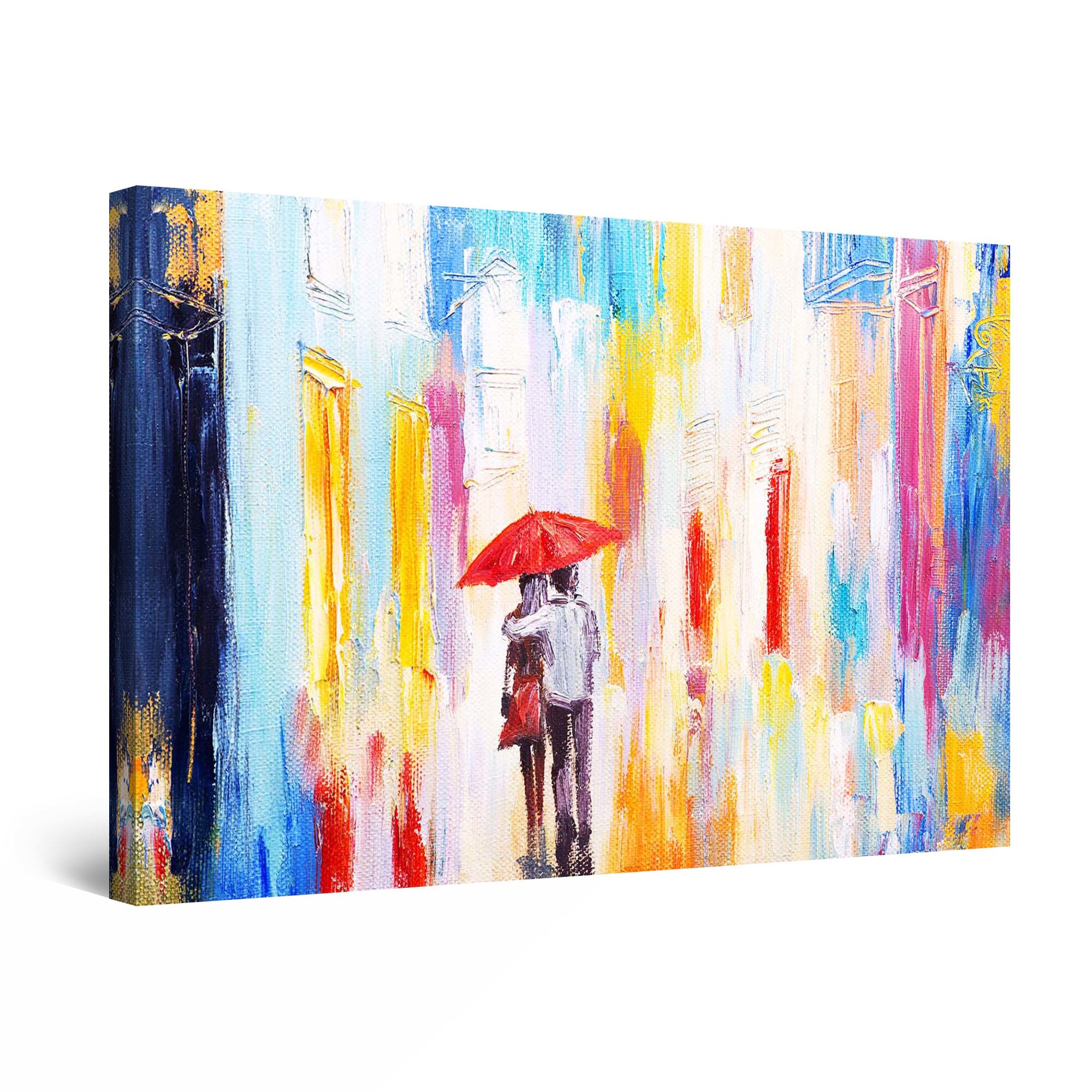 Tablou DualView Startonight Indragostiti, luminos in intuneric, 60 cm x 40 cm