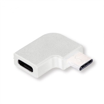 Adaptor USB 3.1 tip C T-M unghi 90 grade, Roline 12.03.2996 Adaptor USB 3.1 tip C T-M unghi 90 grade, Roline 12.03.2996