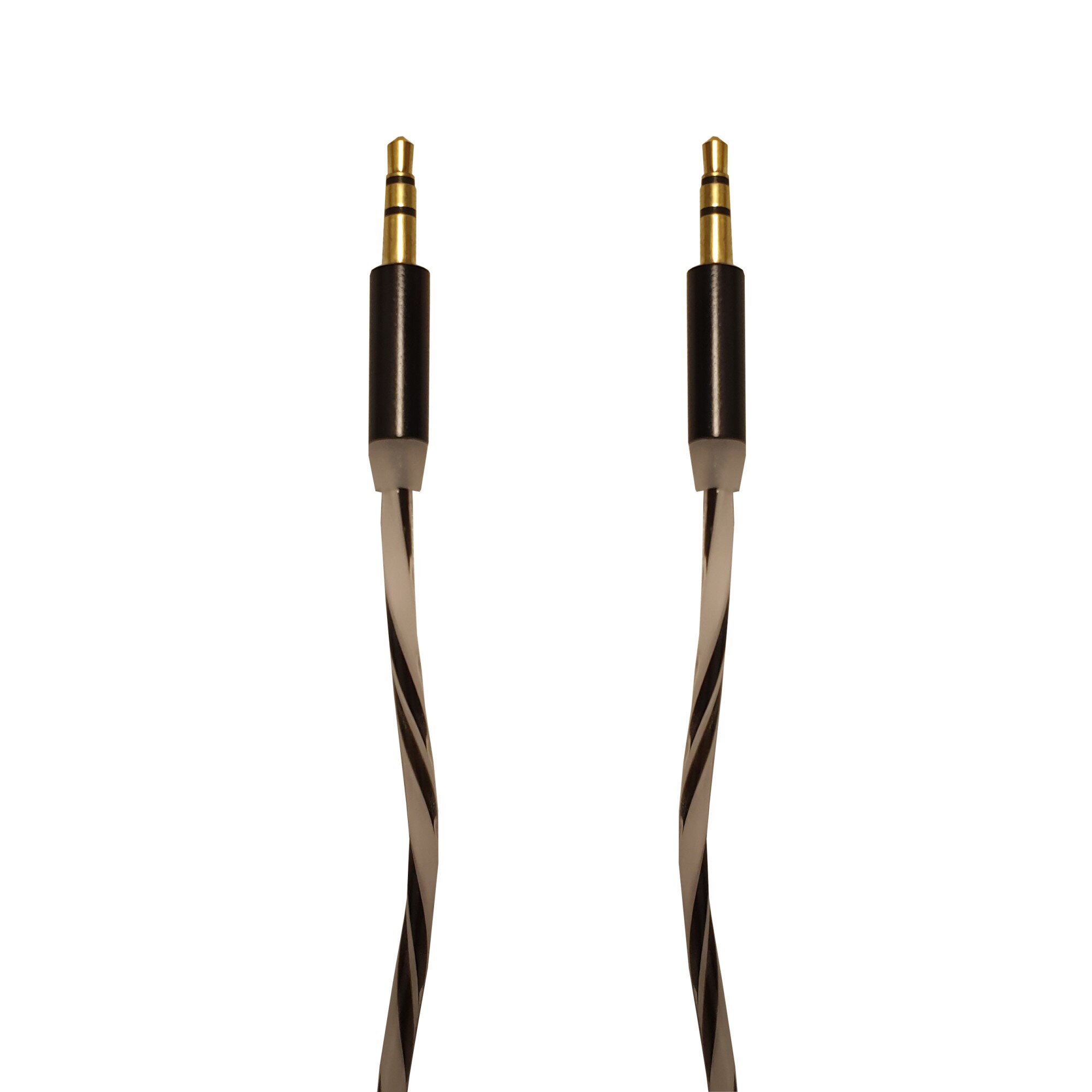 Cablu Audio Auxiliar Jack-Jack 3.5 mm , High Quality , Conectori Auriti , Negru