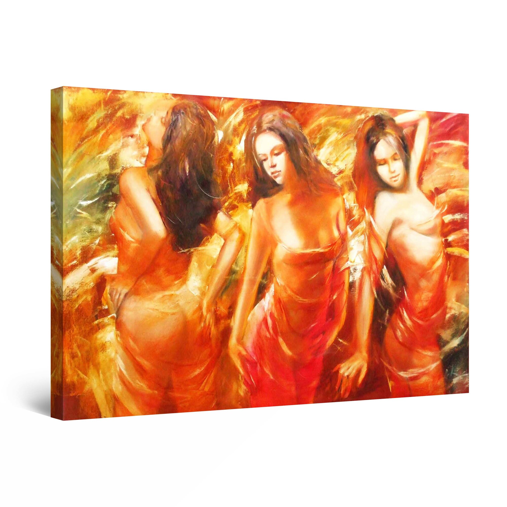 Tablou DualView Startonight Dans exotic, luminos in intuneric, 80 cm x 120 cm
