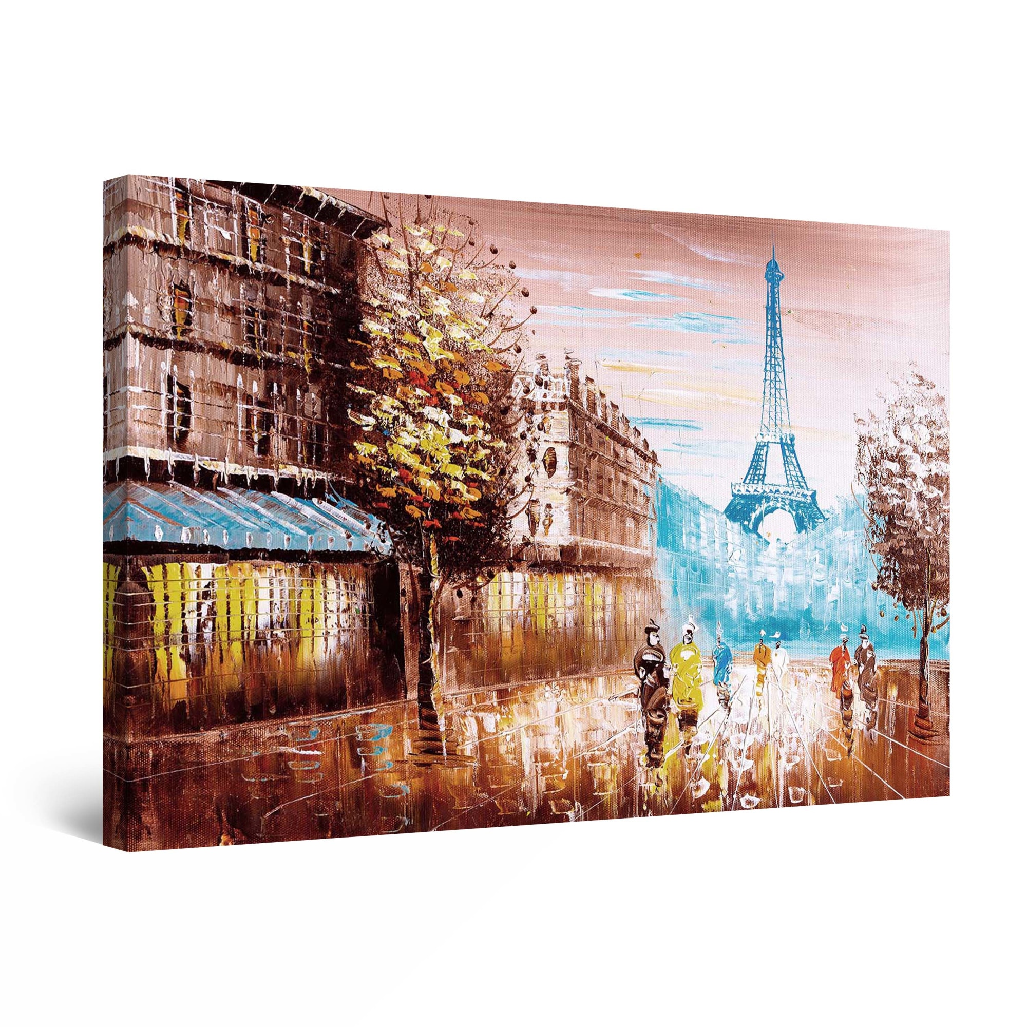 Tablou DualView Startonight Turnul Eiffel, luminos in intuneric, 90 cm x 60 cm