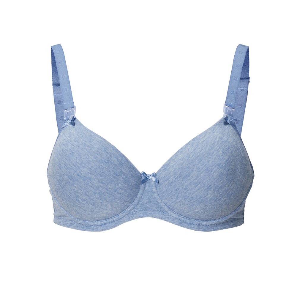 Sutien gravide, Noppies, alaptare, albastru, B75
