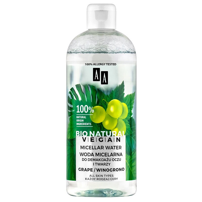 Apa Micelara cu Ulei din Samburi de Struguri Bio Natural 400ml