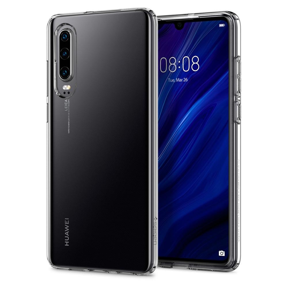 Husa TPU Spigen Liquid Crystal pentru Huawei P30, Transparent L38CS25736