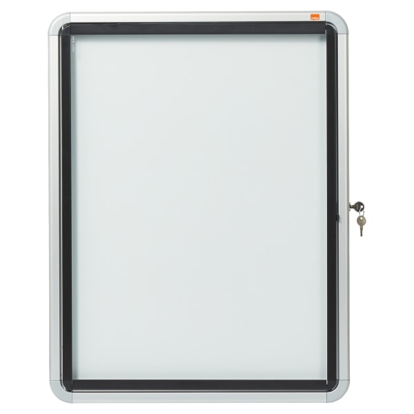 Avizier NOBO magnetic cu carcasa exterioara metalica, 4 x A4