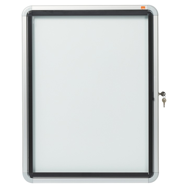 Avizier NOBO magnetic cu carcasa exterioara metalica, 4 x A4