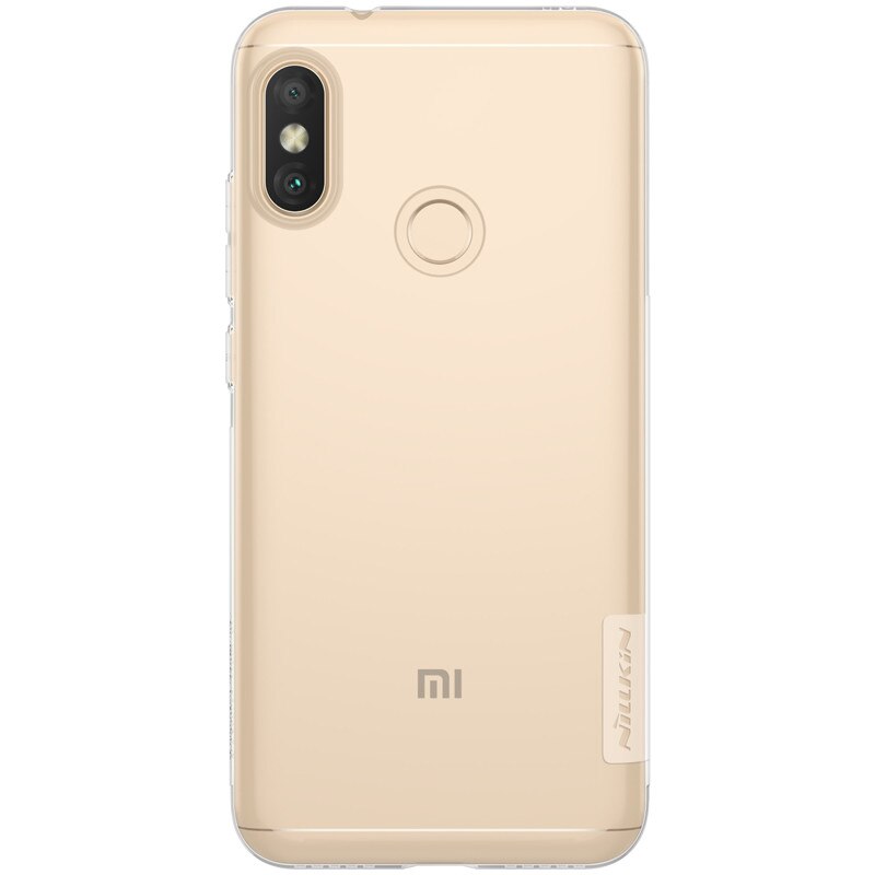 Husa TPU Nillkin Nature pentru Xiaomi Redmi Note 6 Pro, Transparent