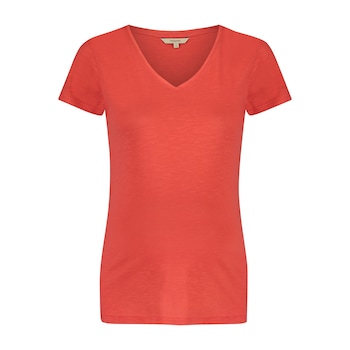 Tricou gravide, Noppies, cu decolteu in V, rosu, L EU Tricou gravide, Noppies, cu decolteu in V, rosu, L EU