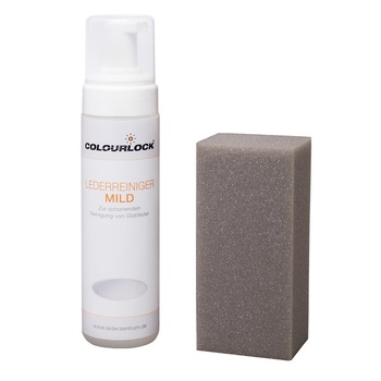 Set intretinere usoara piele, COLOURLOCK, 200 ml + burete aplicare Set intretinere usoara piele, COLOURLOCK, 200 ml + burete aplicare