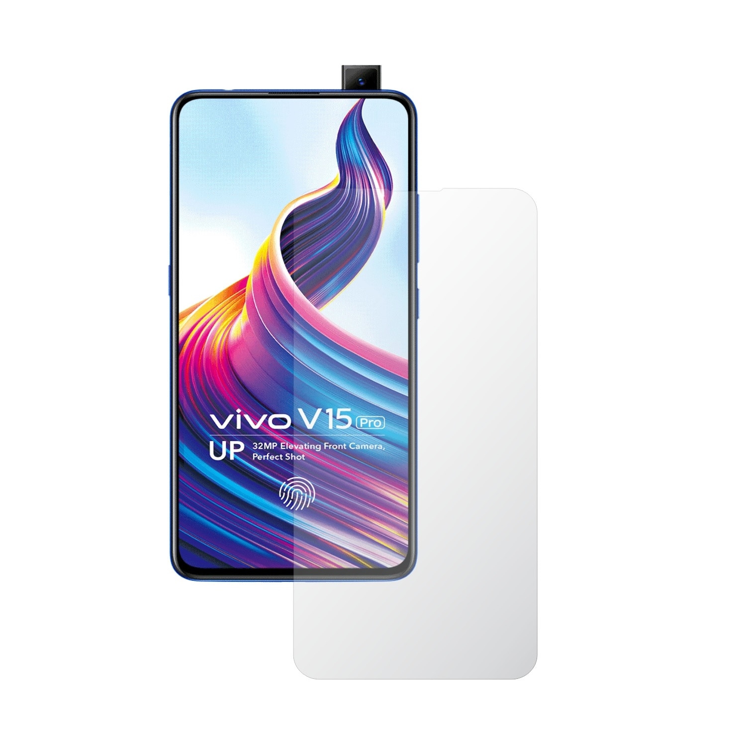 Folie Protectie Ecran Invisible Skinz UHD AutoRegeneranta pentru Vivo V15 Pro - Folie Siliconica Ultra-Clear cu Acoperire Totala, Edge to Edge Full Display Cover, Adeziva si Foarte Flexibila