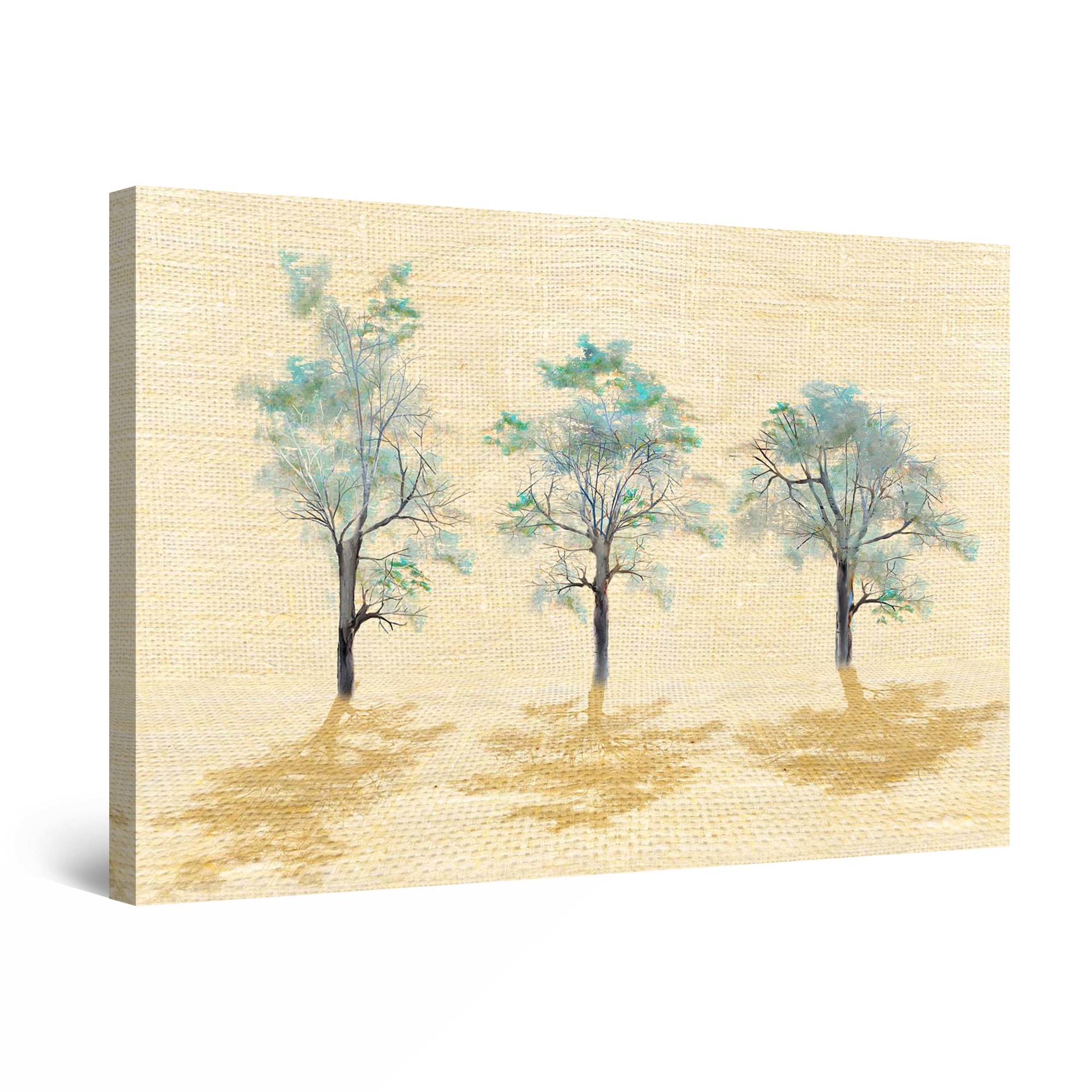 Tablou DualView Startonight Copaci in caldura verii, luminos in intuneric, 90 cm x 60 cm
