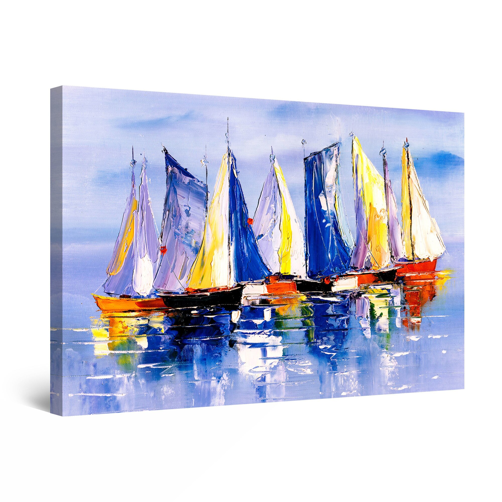 Tablou DualView Startonight Parada barcilor, luminos in intuneric, 90 cm x 60 cm