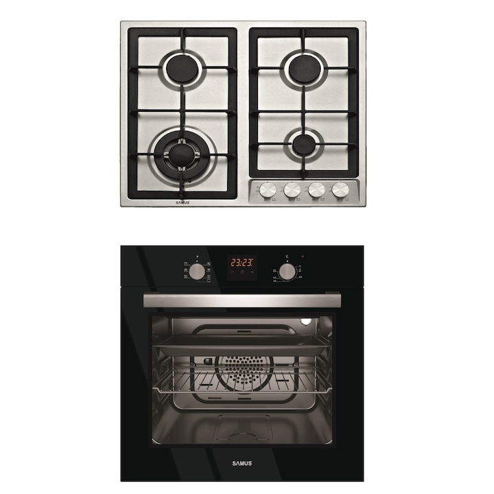 Cuptor incorporabil BEKO BBIE12100XD, 66L, inox, 100W