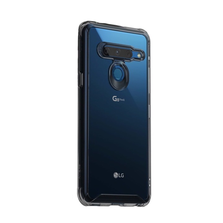 LG G8 ThinQ Ringke FUSION tok átlátszó / füst