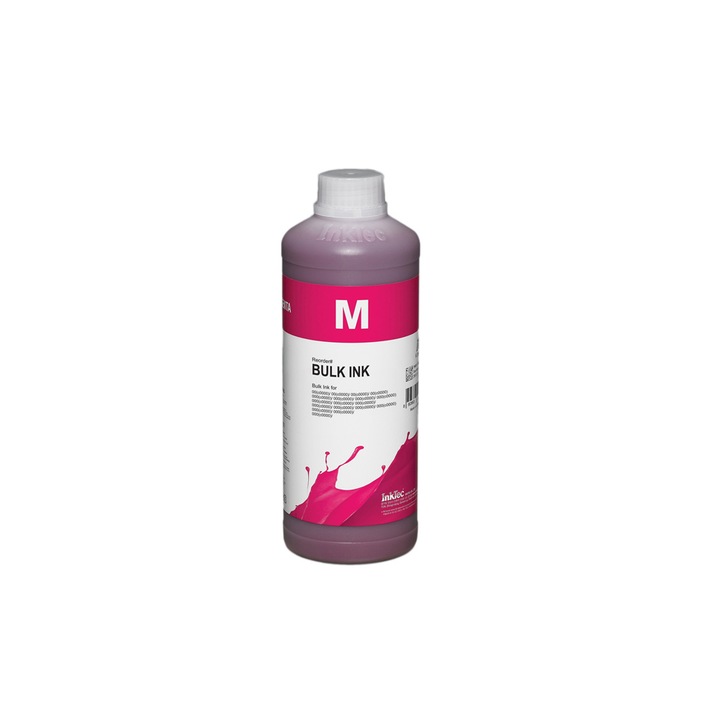INKTEC Tintapatron Canon MB2020/5020/5070/iB4020, PGI-1200/1300/1400/1500/2500, Magenta, 1L