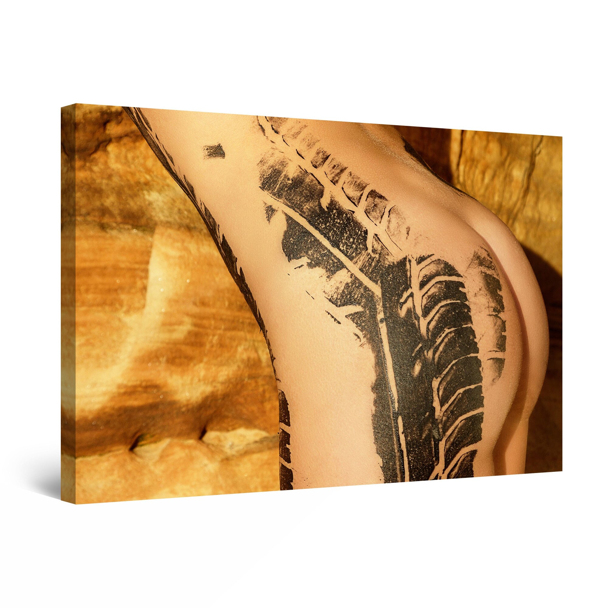 Tablou DualView Startonight Urme pe piele, luminos in intuneric, 30 cm x 20 cm