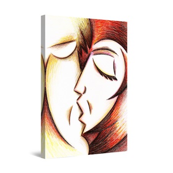 Tablou DualView Startonight Sarut abstract I, luminos in intuneric, 80 cm x 120 cm Tablou DualView Startonight Sarut abstract I, luminos in intuneric, 80 cm x 120 cm