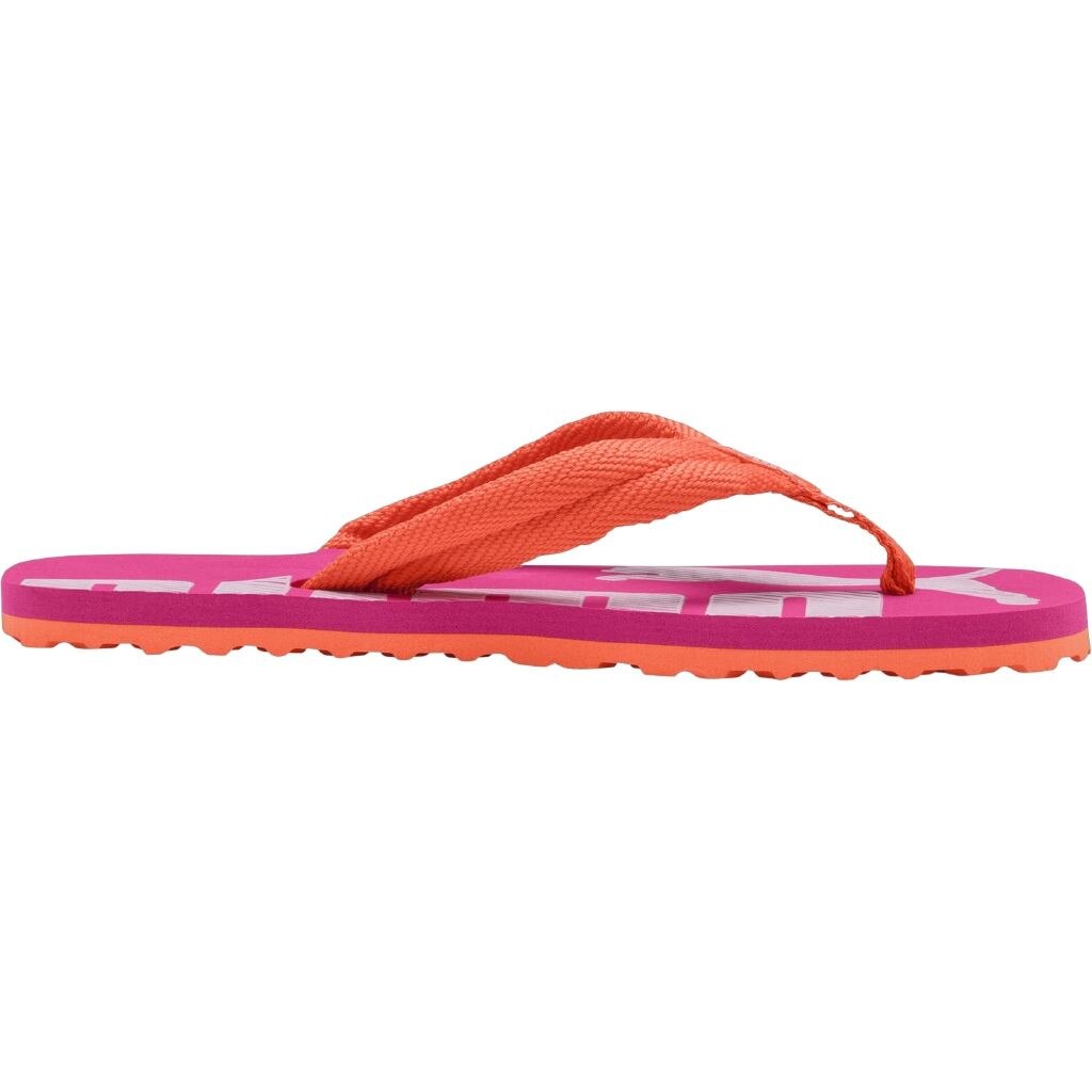 Papuci Flip-Flop pentru copii Puma, Epic Flip V2, orange/violet, 32