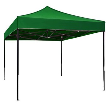 Pavilion, cort gradina pliabil 3x3m cadru metalic verde Pavilion, cort gradina pliabil 3x3m cadru metalic verde